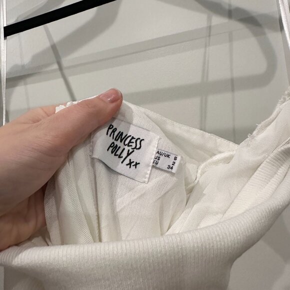 Princess Polly Carter Maxi Dress White - Picture 4 of 4